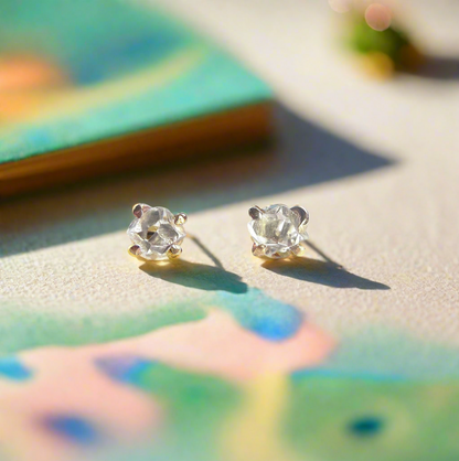 Herkimer Stud Earrings