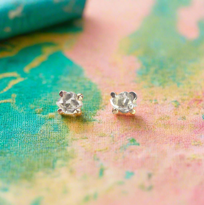 Herkimer Stud Earrings