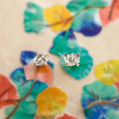 Herkimer Stud Earrings