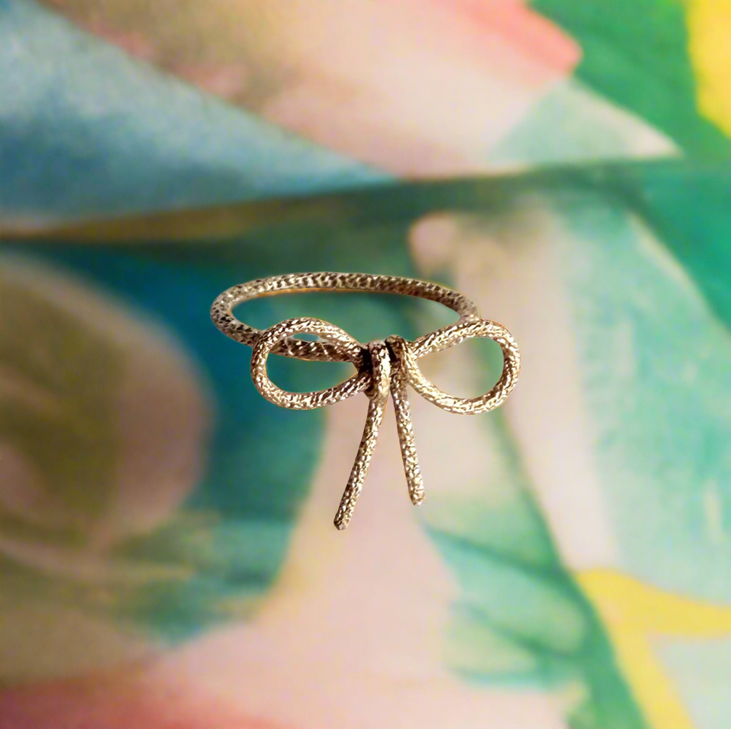 Sparkle Bow Ring