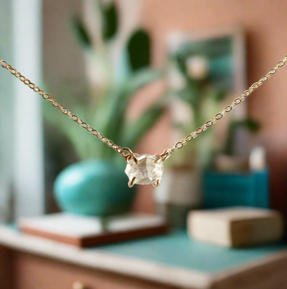 Raw Gemstone Necklace