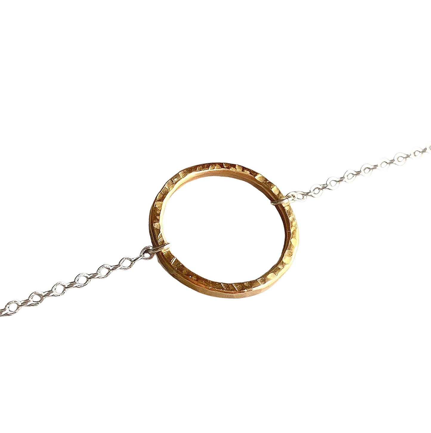 Circle Necklace in Gold or Silver