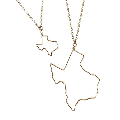 State Outline Necklace - All States Available